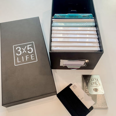 3x5 Life System & Mini Course (Schedule Card version)